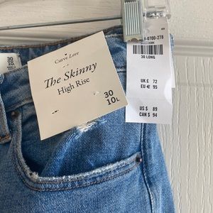 NWT Abercrombie Curve Love The Skinny